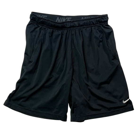 Nike Other - Nike Dri Fit Athletic Shorts Black Mens Size L Gym Workout Performance